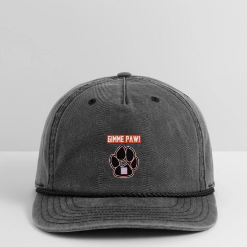 Jack-Jack’s Paw (Proceeds go to ASPCA!) - Vintage Washed Rope Cap