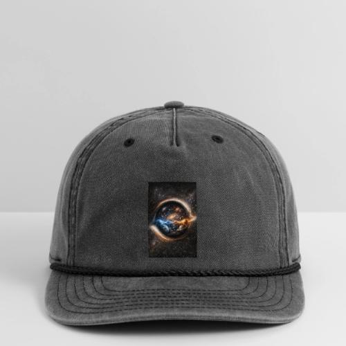 EntangledPhotonsWormhole - Vintage Washed Rope Cap