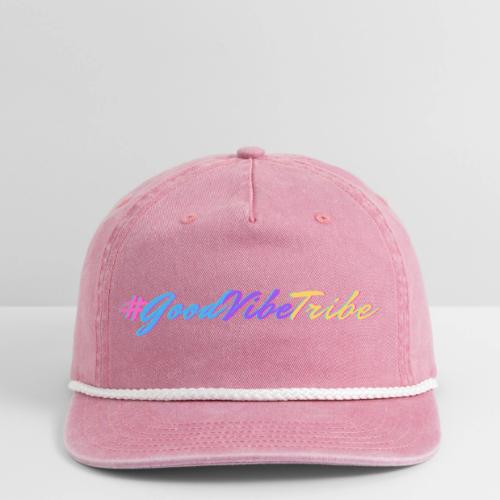 #GoodVibeTribe - Vintage Washed Rope Cap