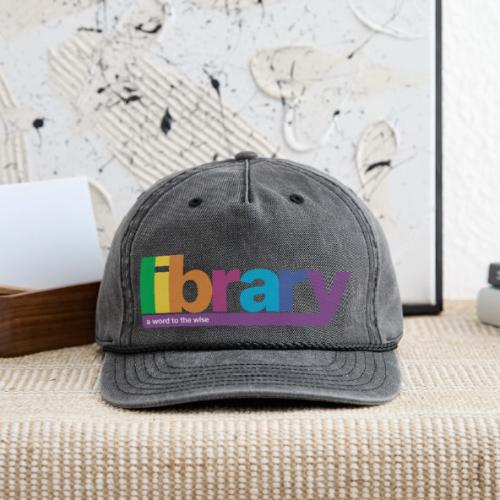 Vintage ALA: A word to the wise - library - Vintage Washed Rope Cap