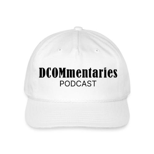 DCOMmentaries Podcast Logo - Vintage Washed Rope Cap