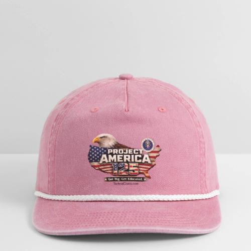 Get Big. Get Educated. Collection - Vintage Washed Rope Cap