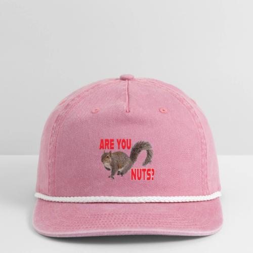 Are You Nuts? - Vintage Washed Rope Cap