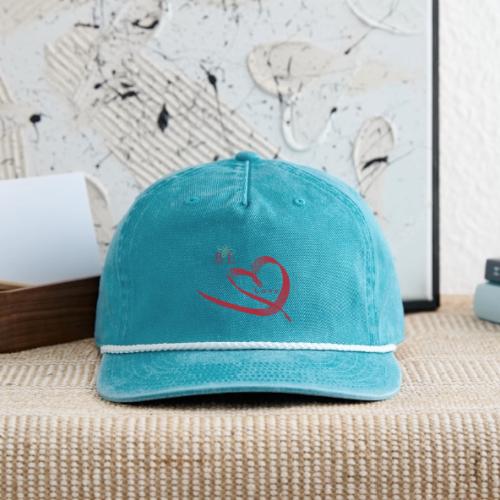 BE LOVE - Vintage Washed Rope Cap