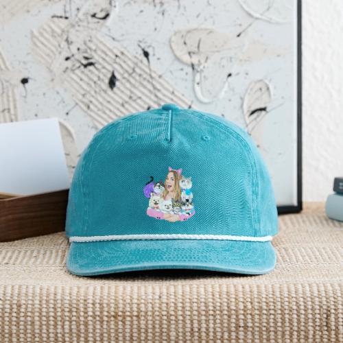 Jahnnalee & The Furry Kiddos - Vintage Washed Rope Cap