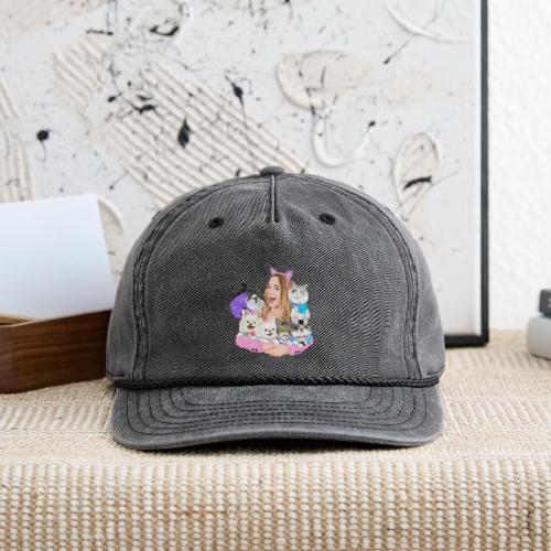 Jahnnalee & The Furry Kiddos - Vintage Washed Rope Cap