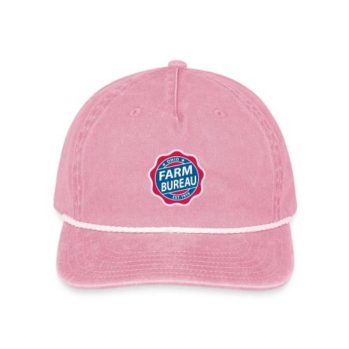 Color Logo - Vintage Washed Rope Cap