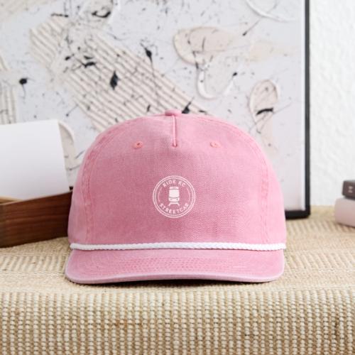 KC Streetcar Stamp White - Vintage Washed Rope Cap