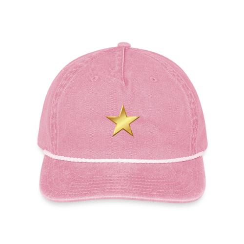 Gold Star + Teaching Tuesdays Light - Vintage Washed Rope Cap