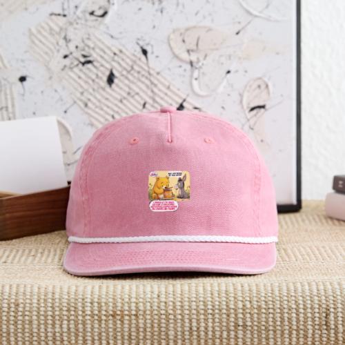 Honey Bear - Fire Tyrants - Vintage Washed Rope Cap
