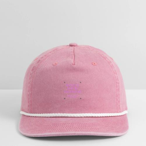 Results - Neon Purple - Vintage Washed Rope Cap