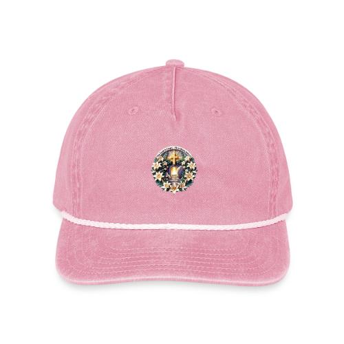Easter The Tomb Is Empty T Shirt, Christian Gift - Vintage Washed Rope Cap