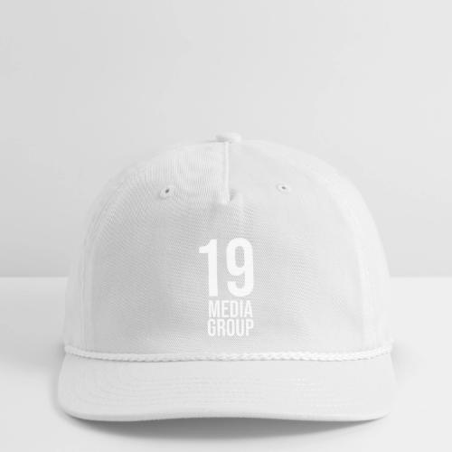 19 Media Group Logo - Vintage Washed Rope Cap