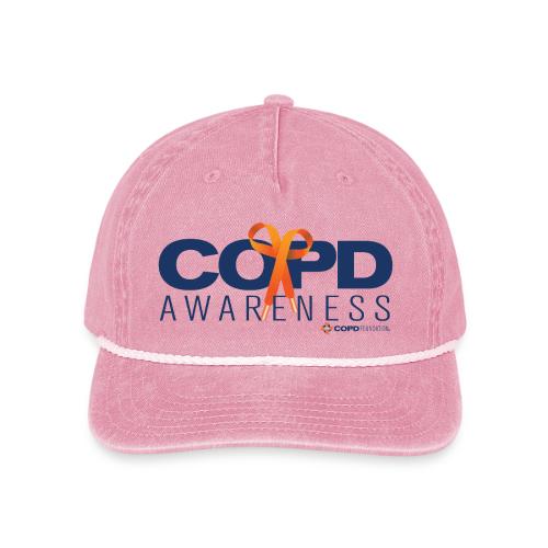 COPD Awareness Month - Vintage Washed Rope Cap