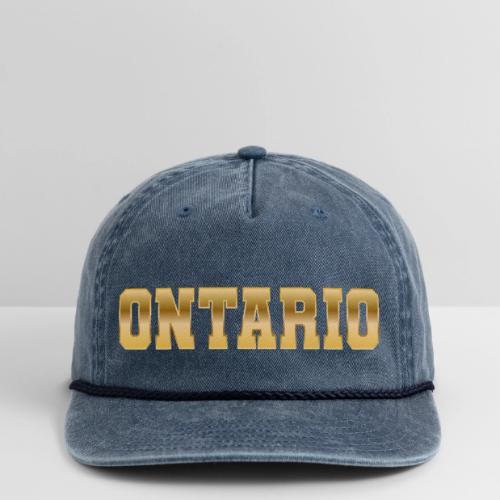 Ontario - Vintage Washed Rope Cap
