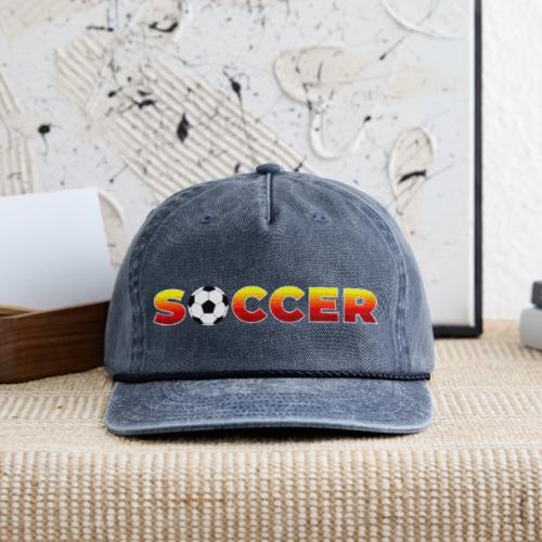 Soccer: Game of Goals - Vintage Washed Rope Cap