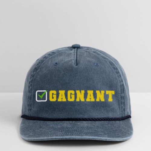 Born Winner - Vintage Washed Rope Cap