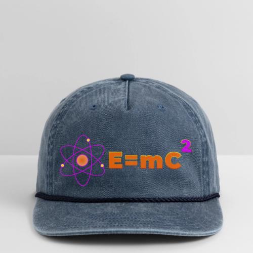 E = mc² - Vintage Washed Rope Cap