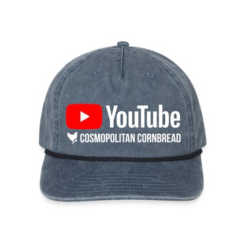 Cosmopolitan Cornbread YouTube - Vintage Washed Rope Cap