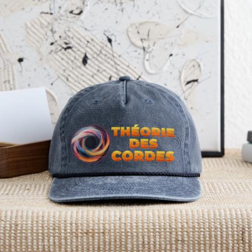 String theory! - Vintage Washed Rope Cap