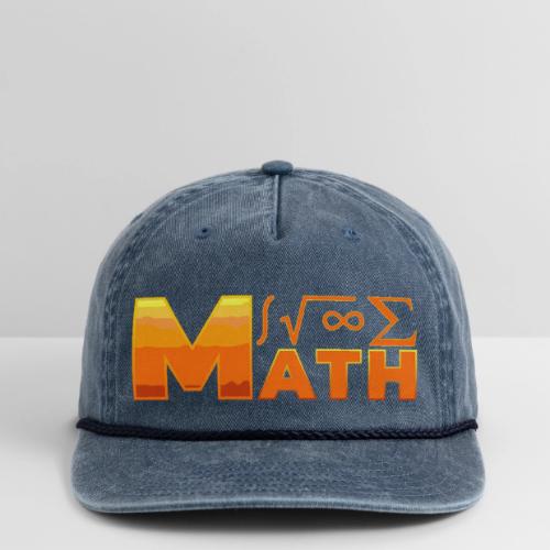 Math: The Language of Logic - Vintage Washed Rope Cap