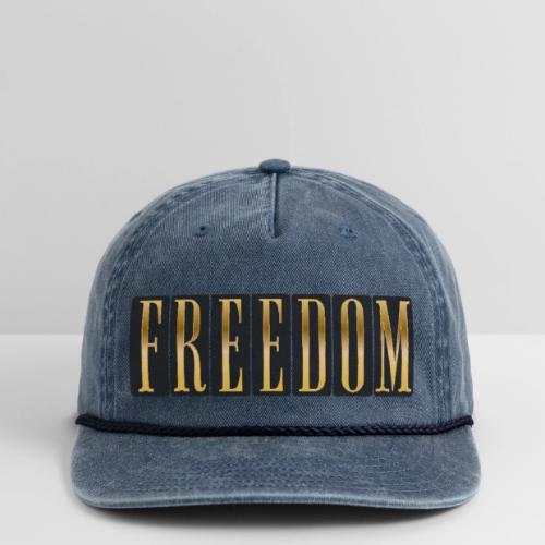 Freedom Shines - Vintage Washed Rope Cap