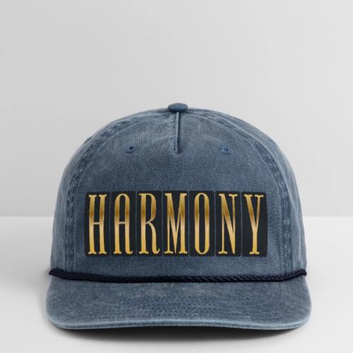 Golden Harmony - Vintage Washed Rope Cap