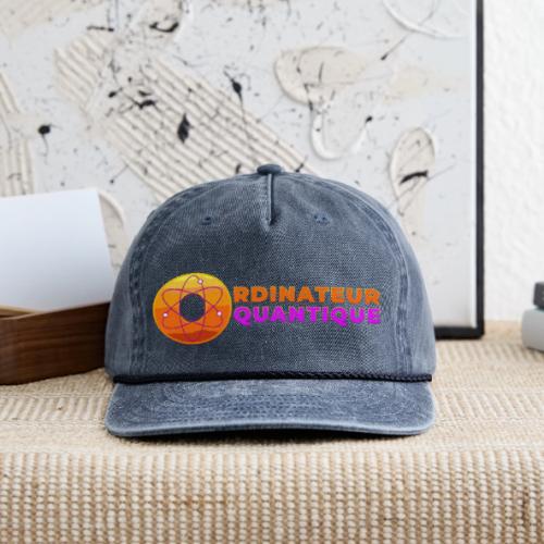 Quantum Computer: Quantum Logic Liberated - Vintage Washed Rope Cap