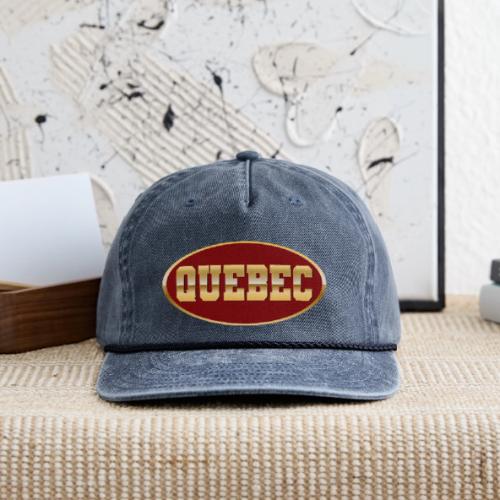 Quebec Gleams - Vintage Washed Rope Cap