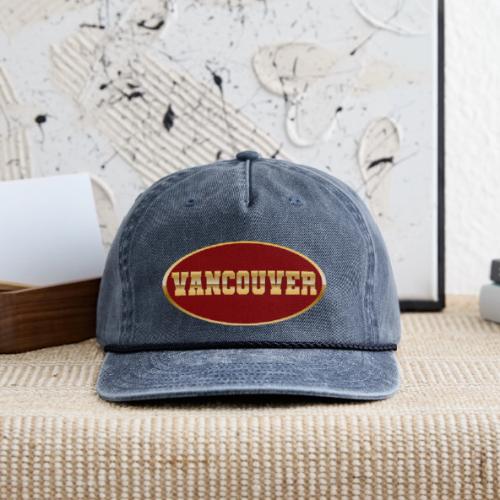 Golden Vibes – Vancouver - Vintage Washed Rope Cap