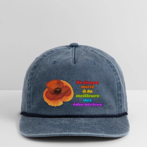 Thank you to the best educator - Vintage Washed Rope Cap