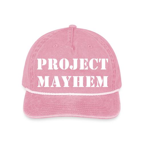Project Mayhem - Vintage Washed Rope Cap