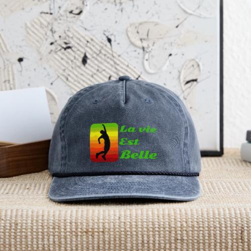 La vie est belle - Vintage Washed Rope Cap
