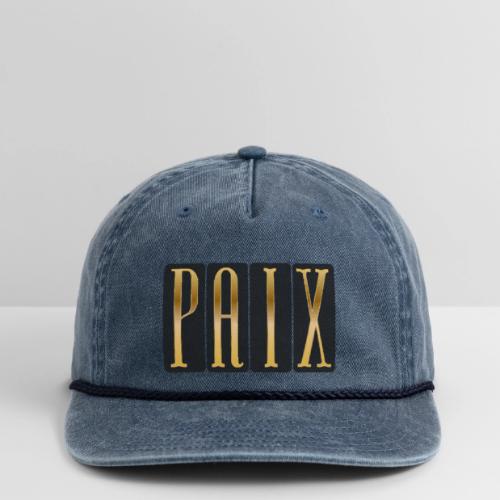 Golden Peace - Vintage Washed Rope Cap