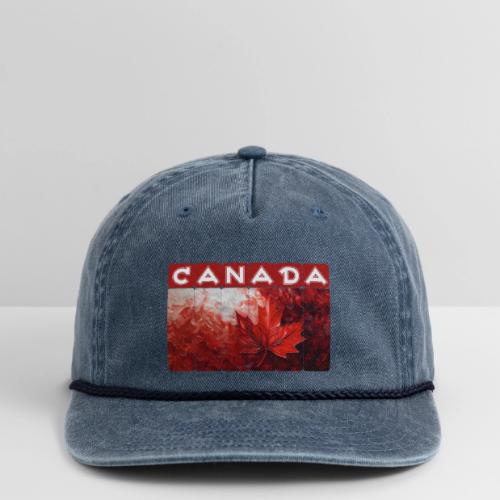 Canada Painted Pride - Vintage Washed Rope Cap