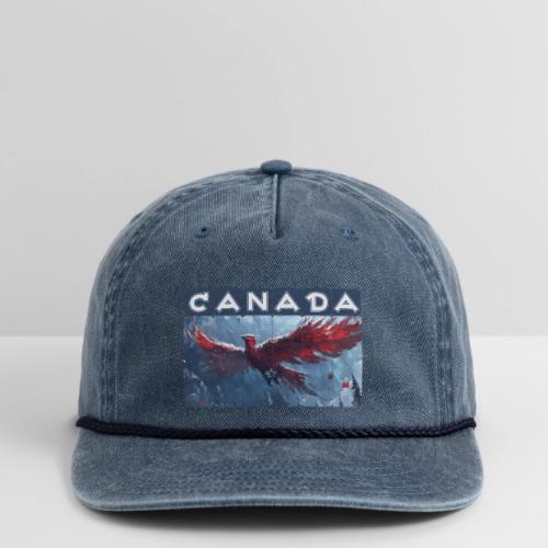 Canada Rising - Vintage Washed Rope Cap