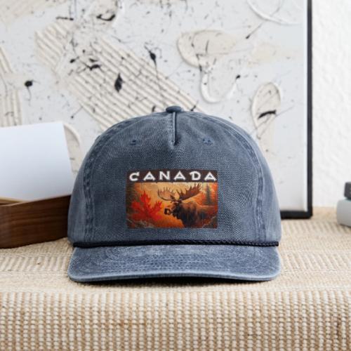 True North Canada - Vintage Washed Rope Cap