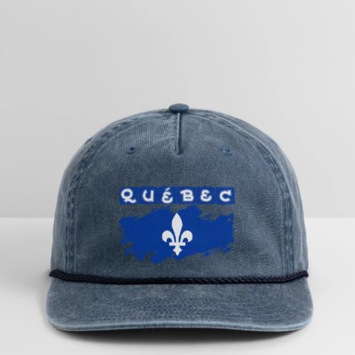 Québec la Belle province - Vintage Washed Rope Cap