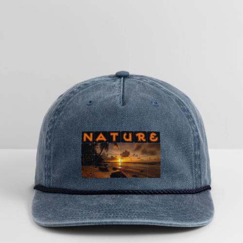 Nature: Golden Hour Escape - Vintage Washed Rope Cap