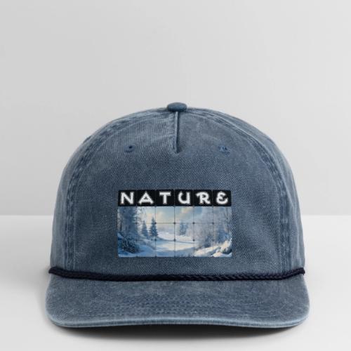 Nature: Frozen Horizon - Vintage Washed Rope Cap