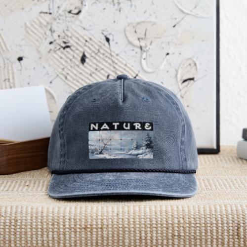 Nature: Winter Embrace - Vintage Washed Rope Cap