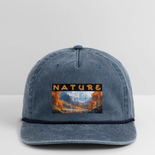 Nature: Golden Autumn Escape - Vintage Washed Rope Cap
