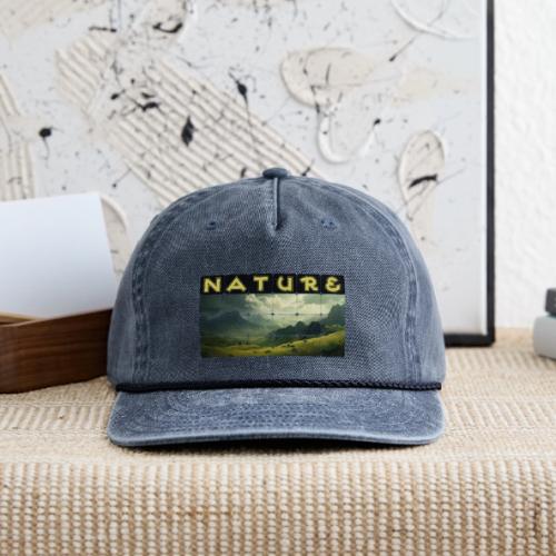 Nature: Verdant Peaks - Vintage Washed Rope Cap
