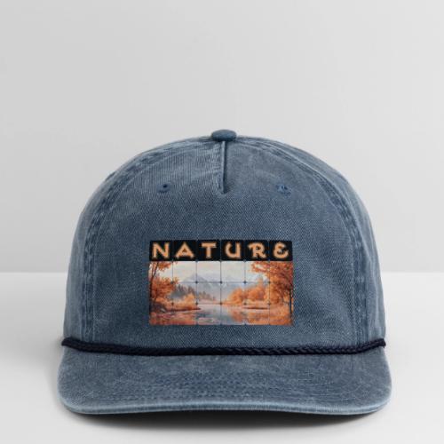 Nature: Autumn Glow - Vintage Washed Rope Cap