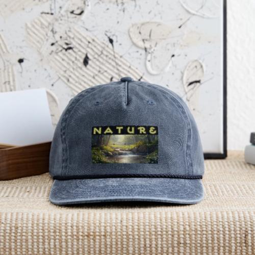 Nature: Verdant Bloom - Vintage Washed Rope Cap