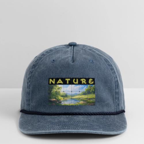 Nature: Springtime Serenity - Vintage Washed Rope Cap