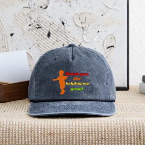 Roots and Wings - Vintage Washed Rope Cap