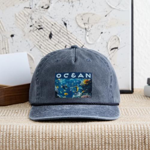 Ocean: Underwater Radiance - Vintage Washed Rope Cap