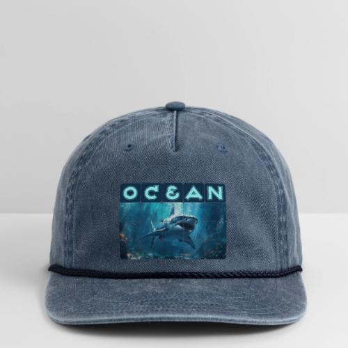 Ocean: Predator's Domain - Vintage Washed Rope Cap