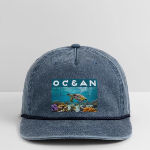 Ocean: Gentle Voyager - Vintage Washed Rope Cap
